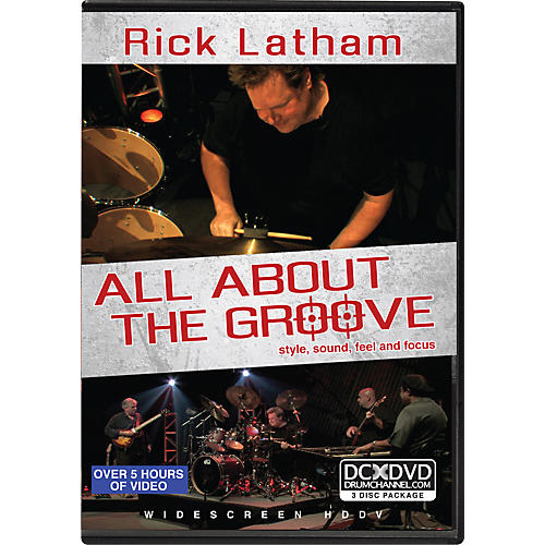 Rick Latham - All About the Groove: Style, Sound, Feel, and Focus (3-DVD Set)