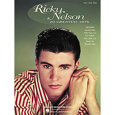 Hal Leonard Ricky Nelson - 20 Greatest Hits Piano/Vocal/Guitar Artist Songbook