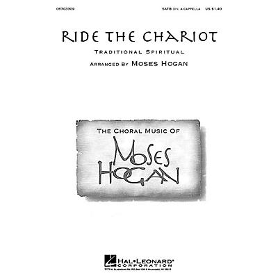 Hal Leonard Ride the Chariot SATB a cappella arranged by Moses Hogan