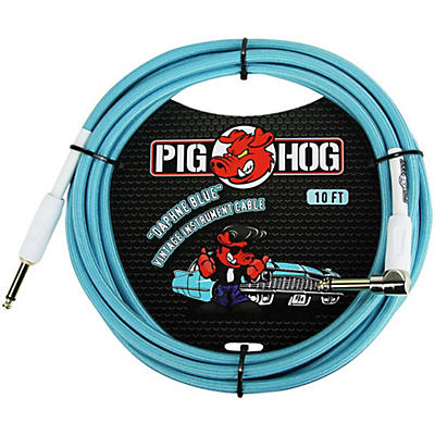Pig Hog Right Angle Instrument Cable