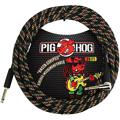 Pig Hog Right Angle Instrument Cable