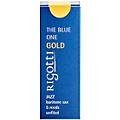 Rigotti Rigotti Baritone Saxophone Reed, Gold Jazz Cut 3 Medium 5 Pack2.5 Medium 5 Pack