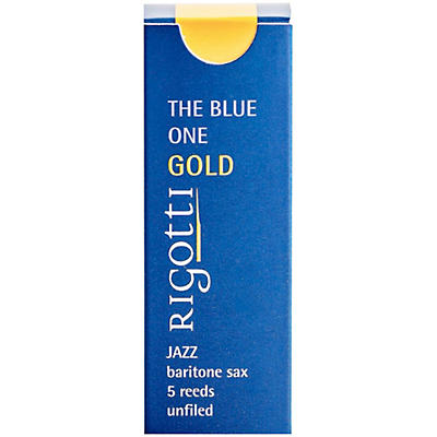 Rigotti Rigotti Baritone Saxophone Reed, Gold Jazz Cut