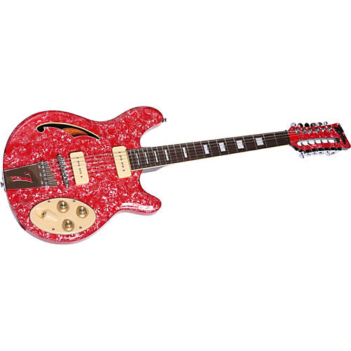 Rimini 12-String Semi-Hollow Electric Guitar