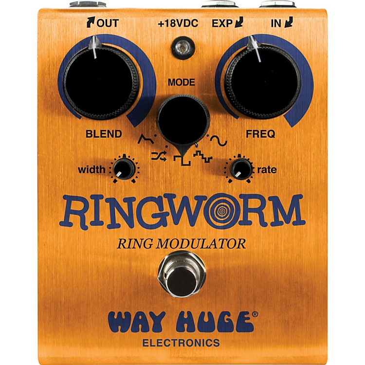 Way Huge Electronics Ring Worm Ring Modulator Guitar Effects Pedal ...