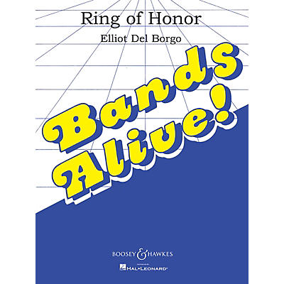 Boosey and Hawkes Ring of Honor (Score and Parts) Concert Band Composed by Elliot Del Borgo