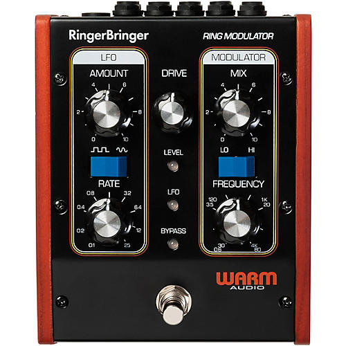 Warm Audio RingerBringer Ring Modulator Effects Pedal Black