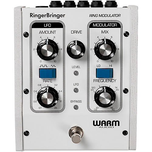 Warm Audio RingerBringer Ring Modulator Effects Pedal Condition 2 - Blemished Limited Edition White 197881401467