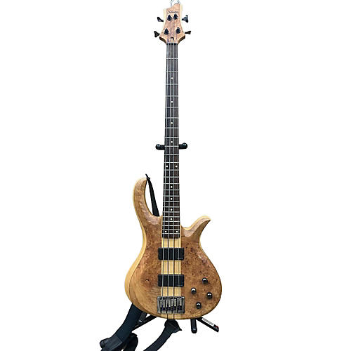 Schecter Guitar Research Riot 4 String Electric Bass Guitar Aged Natural Satin