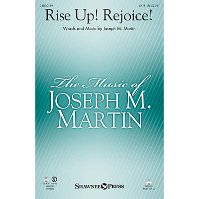 Shawnee Press Rise Up! Rejoice! Studiotrax CD Composed by Joseph M. Martin