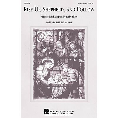 Hal Leonard Rise Up Shepherd and Follow SSAA A Cappella Arranged by Kirby Shaw