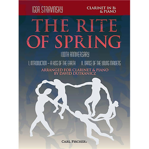 Rite of Spring - Mvts. I & II for Clarinet & Piano (Book + Sheet Music)