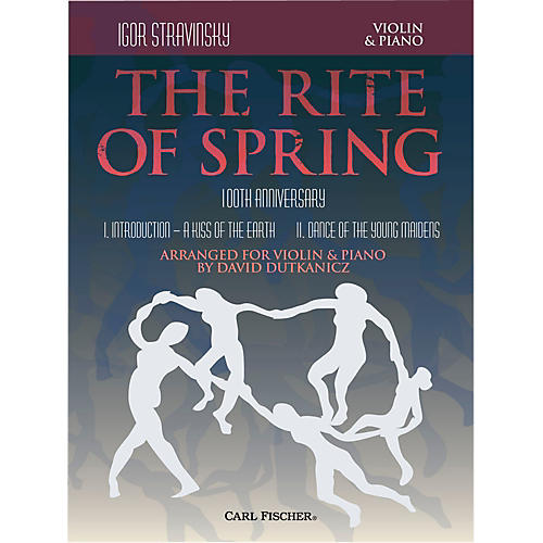 Rite of Spring - Mvts. I & II for Violin & Piano (Book + Sheet Music)