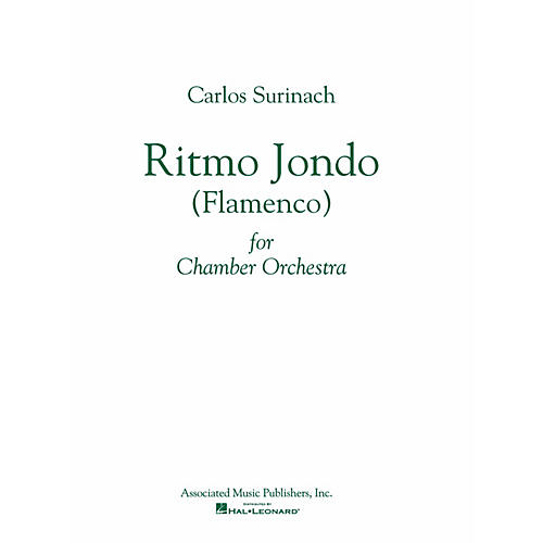 Associated Ritmo Jondo (Flamenco Ballet) (Study Score) Study Score Series Composed by Carlos Surinach