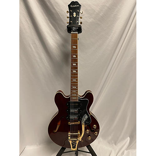 Epiphone Riviera P93 Hollow Body Electric Guitar Candy Apple Red