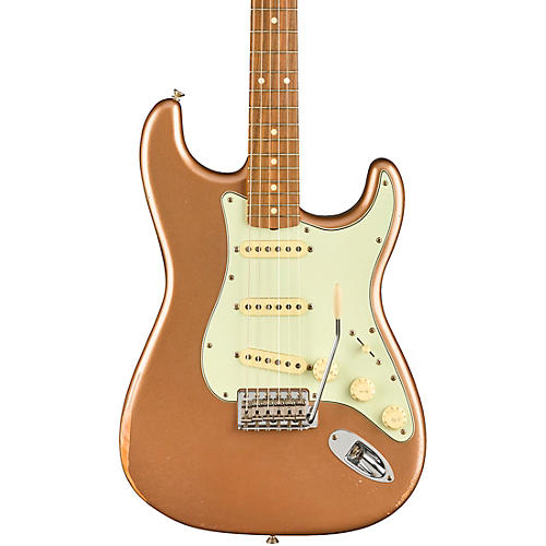 Fender Road Worn Limited Edition '60s Stratocaster Electric Guitar Firemist Gold