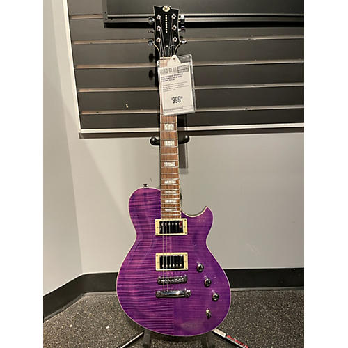 Reverend Roadhouse Solid Body Electric Guitar Trans Purple