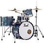 Pearl Roadshow 4-Piece Jazz Drum Set Aqua Blue Glitter