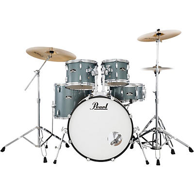 Pearl Roadshow 5-Piece Drum Set With Hardware and SABIAN PX Cymbals