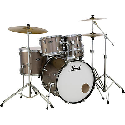 Pearl Roadshow 5-Piece Drum Set With Hardware and Zildjian Planet Z Cymbals