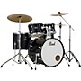 Pearl Roadshow 5-Piece Drum Set with Hardware and Zildjian Planet Z Cymbals Jet Black