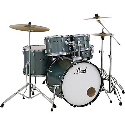 Pearl Roadshow 5-Piece Drum Set With Hardware and Zildjian Planet Z Cymbals