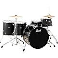 Pearl Roadshow 5-Piece Rock Drum Set Jet BlackJet Black