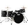 Open-Box Pearl Roadshow 5-Piece Rock Drum Set Condition 1 - Mint Jet Black