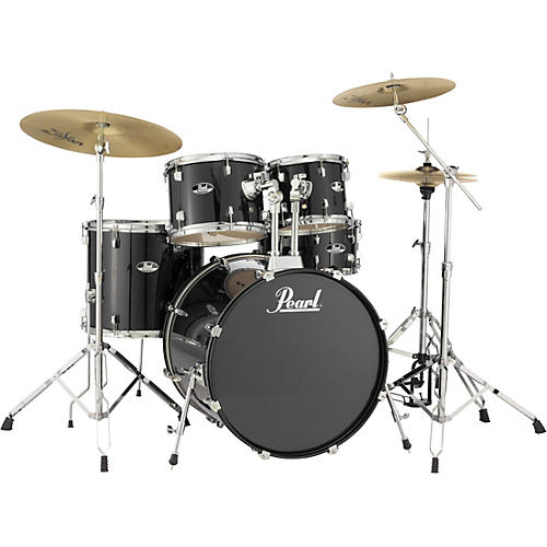 Roadshow Complete 5-Piece Drum Set with Hardware and Zildjian Planet Z Cymbals