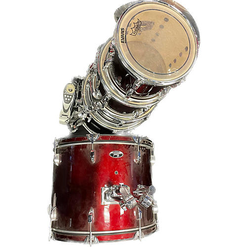 Pearl Roadshow Drum Kit Metallic Red