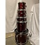 Used Pearl Roadshow Drum Kit sparkle red