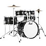 Open-Box Pearl Roadshow Jr. Drum Set With Hardware and Cymbals Condition 1 - Mint Jet Black