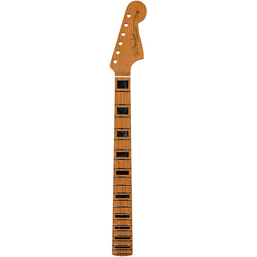 Fender Roasted Jazzmaster Neck, Block Inlays, 22 Medium Jumbo Frets, 9.5
