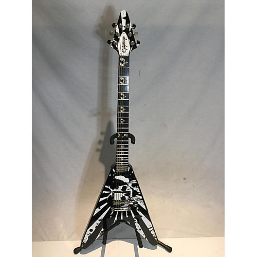 Robb Flynn Signature Baritone Flying V Solid Body Electric Guitar