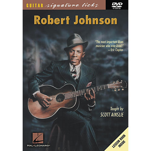 Hal Leonard Robert Johnson Guitar Signature Licks (DVD)