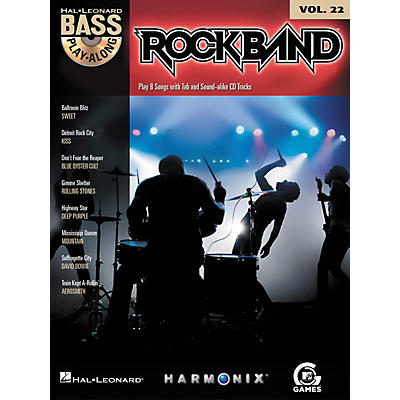 Hal Leonard Rock Band - Classic Rock Edition - Bass Play-Along Volume 22 Book/CD