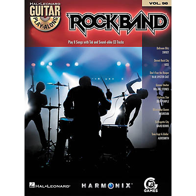 Hal Leonard Rock Band - Classic Rock Edition - Guitar Play-Along Volume 98 Book/CD Set
