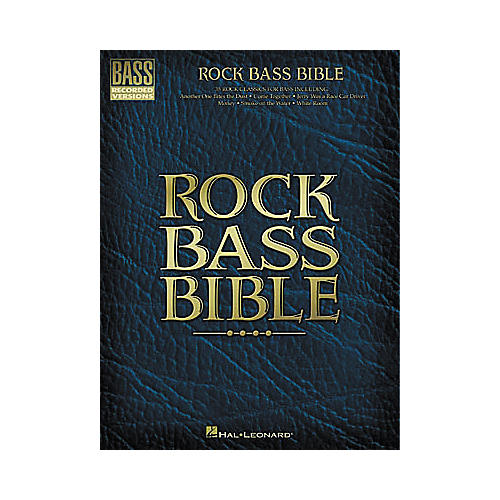 Hal Leonard Rock Bass Bible Tab Book