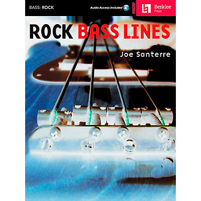 Hal Leonard Rock Bass Lines Book/CD