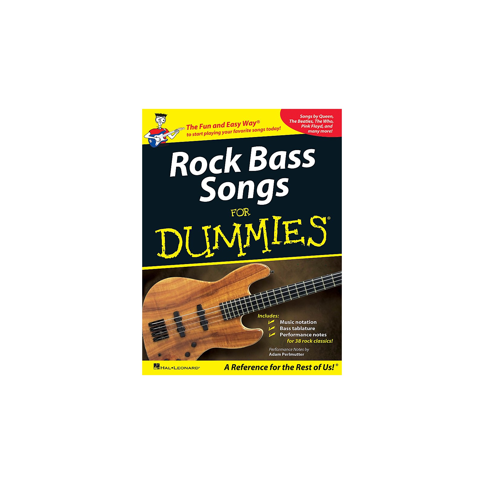 Hal Leonard Rock Bass Songs For Dummies Musician's Friend