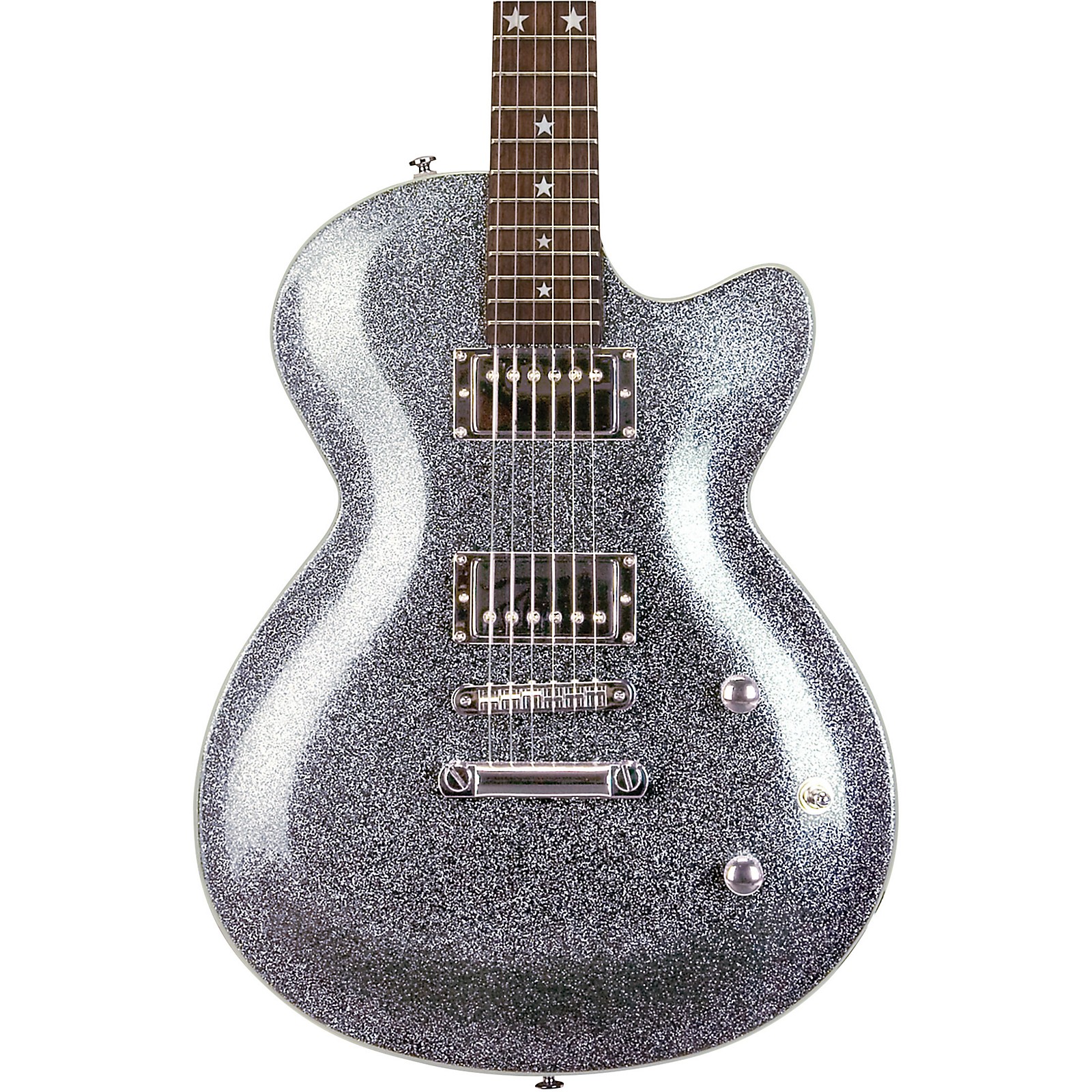 Daisy Rock Rock Candy Classic Electric Guitar Plat Sparkle Musician's