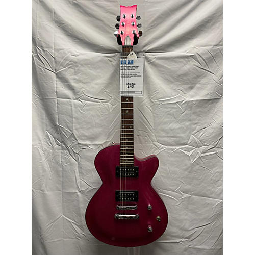 Daisy Rock Rock Candy Special Solid Body Electric Guitar pink sparkle