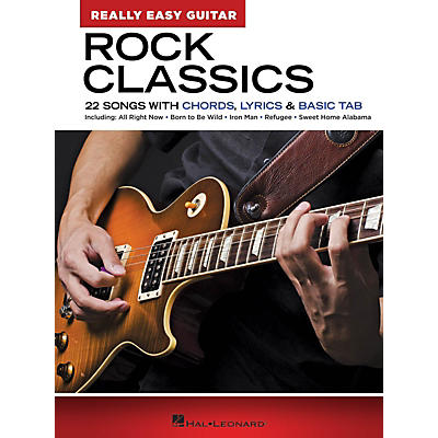 Hal Leonard Rock Classics - Really Easy Guitar Series (22 Songs with Chords, Lyrics & Basic Tab)