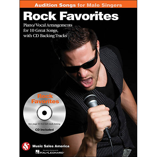 Rock Favorites - Audition Songs for Male Singers Book/CD