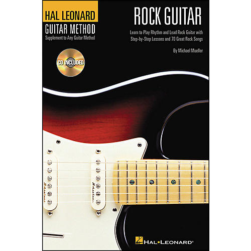Rock Guitar 6X9 Book/CD Hal Leonard Guitar Method