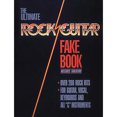 Hal Leonard Rock Guitar Fake Book