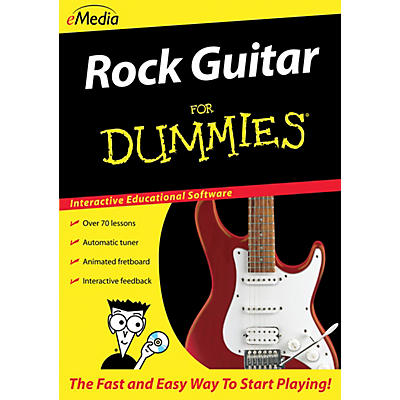 eMedia Rock Guitar For Dummies Mac 10.5 to 10.14, 32-bit (Download)