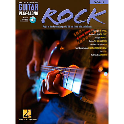 Hal Leonard Rock Guitar Play-Along Book with CD Volume 1
