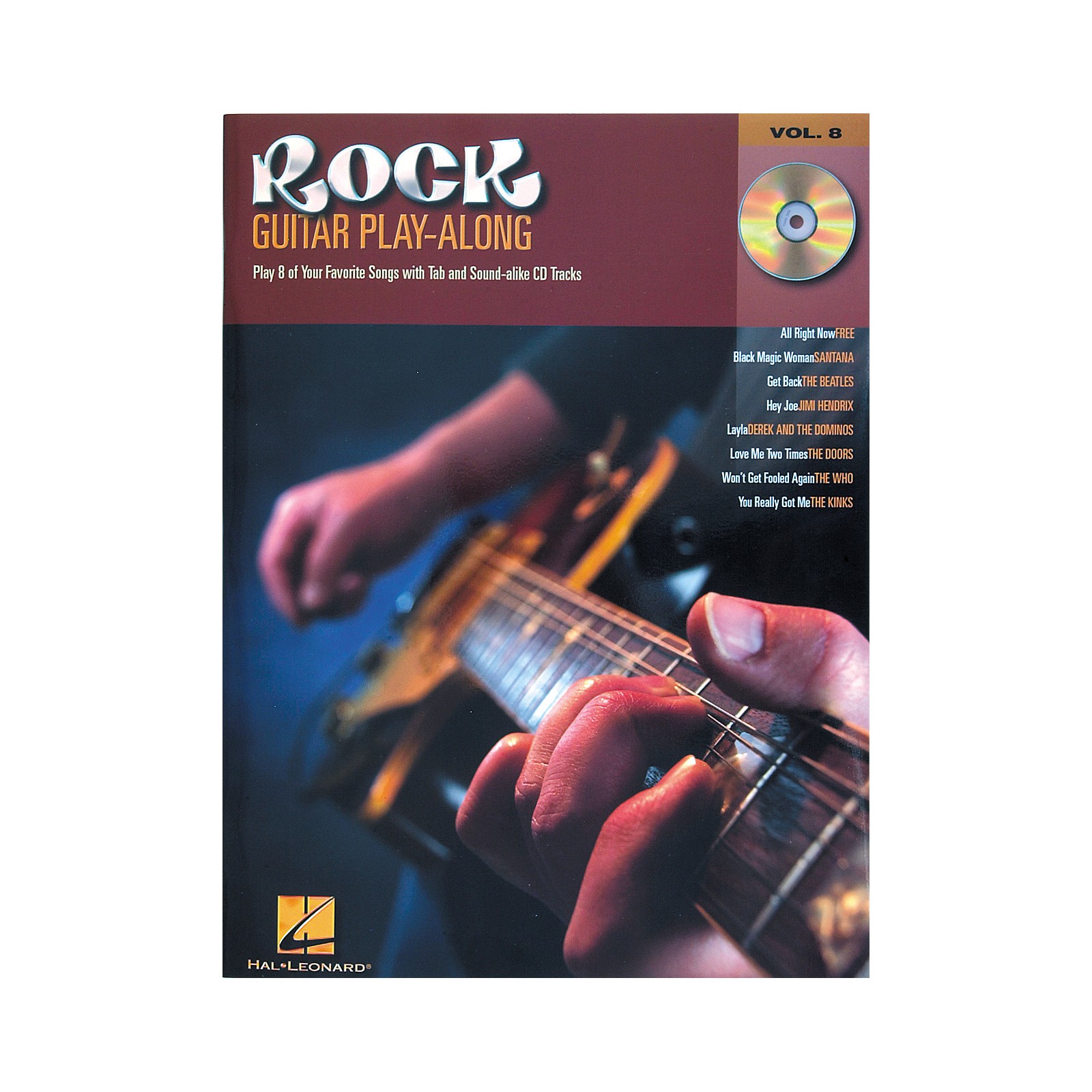 Hal Leonard Rock Guitar Play Along Series Book with CD | Musician's Friend