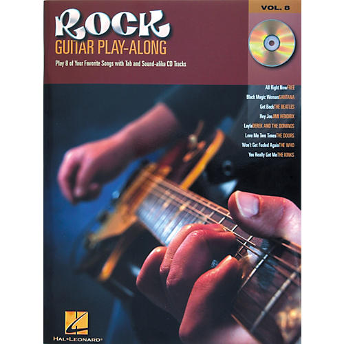 Rock Guitar Play Along Series Book with CD